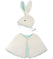 Meri Meri Kostymer - Hatt og Kort Kapp - Sherpa Bunny Kapp Meri Meri Kostymer - Hatt og Kort Kapp - Sherpa Bunny Kapp