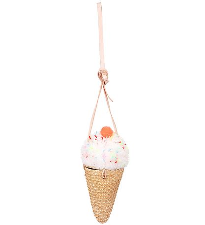 Meri Meri Shoulder Bag - Straw - Ice Waffle Meri Meri Shoulder Bag - Straw - Ice Waffle