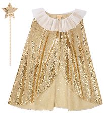 Déguisement Meri Meri - Cap av. Baguette Magique - Sequins Dorés Déguisement Meri Meri - Cap av. Baguette Magique - Sequins Dorés