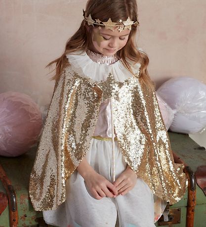 Meri Meri Costume - Coat - Gold Glitter