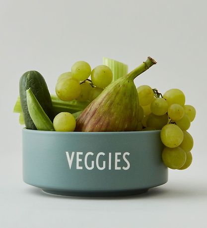 Design Letters Bowl - Veggies - Green