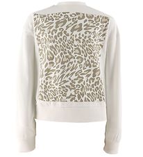Sweat-shirt Fila - Lierre - Blanc comme neige/Jour de pluie