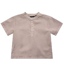 Petit by Sofie Schnoor Shirt s/s - Virgil - Warm Grey Petit by Sofie Schnoor Shirt s/s - Virgil - Warm Grey