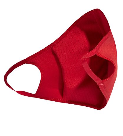 adidas Performance Mund-Nasen-Schutz - 3er-Pack - Schwarz/Rot adidas Performance Mund-Nasen-Schutz - 3er-Pack - Schwarz/Rot