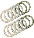 BIBS Links/Loops - 12-Pack - Vanilla/Sage/Olive