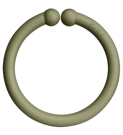 BIBS Anhängerring/Schleifen - 12er-Pack - Vanilla/Sage/Olive