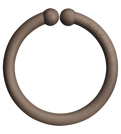 BIBS Upphängningsringar/slingor - 12-pack - Sand/Vanilla/Dark Oa