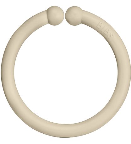 BIBS Upphängningsringar/slingor - 12-pack - Sand/Vanilla/Dark Oa