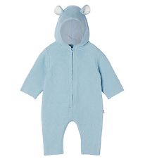 Stella McCartney Kids Samfestingur - Prjónað - Hvuttur - Ljósblá Stella McCartney Kids Samfestingur - Prjónað - Hvuttur - Ljósblá
