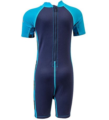 Konfidence Coverall Swimsuit - UV50+ - Palm Maui Blue