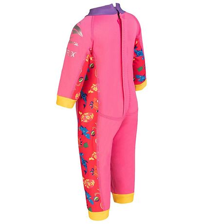 Konfidence Badoverall - UV50+ - Rosa/Yellow Joni