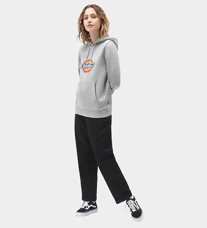 Dickies Hoodie - Pictogram Logo - Grijs Gevlekt