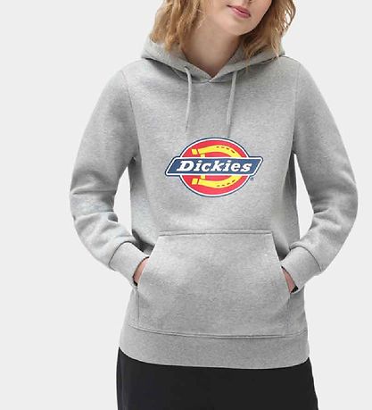 Dickies Hoodie - Pictogram Logo - Grijs Gevlekt