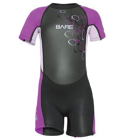Bare Wetsuit - Shorty - Tadpole - Purple/Black Bare Wetsuit - Shorty - Tadpole - Purple/Black