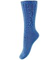 Condor Knee High Socks - Rib - Blue Condor Knee High Socks - Rib - Blue
