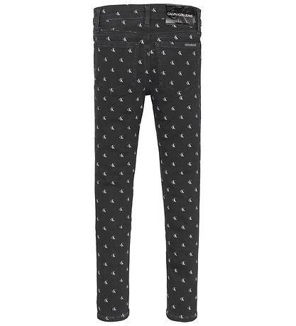 Calvin Klein Farkut - Skinny MR - Mini Monogrammin venytys