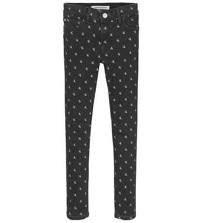 Calvin Klein Farkut - Skinny MR - Mini Monogrammin venytys