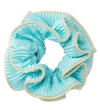 By Stær Scrunchie - Lily - Light Blue Satin