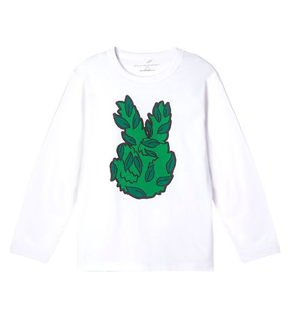 Stella McCartney Kids Blouse - Peace Leaf - White