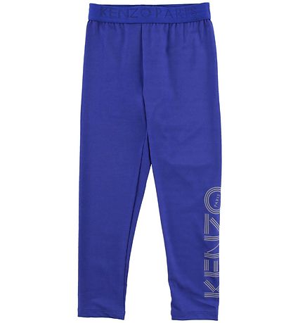 Kenzo Leggings/Shorts - Exclusive Edition - Vivid Blue w. Logo