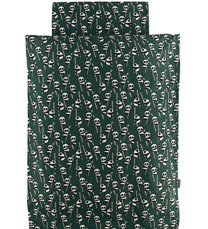 Nørgaard Madsens Duvet Cover - Baby - Green/Pandas