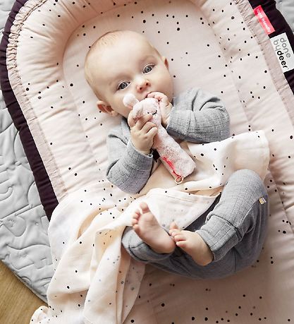 Done By Deer Muslin Cloth - 70x70 - 2-Pack - White Dreamy Dots