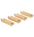 BRIO Straight Rails - 4 Parts - Card - Wood 33334 BRIO Straight Rails - 4 Parts - Card - Wood 33334