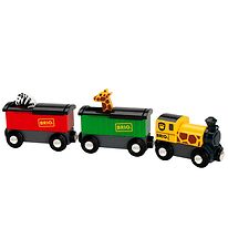 BRIO Safari trein - 25 cm - 3 Onderdelen - Zwart 33722 BRIO Safari trein - 25 cm - 3 Onderdelen - Zwart 33722