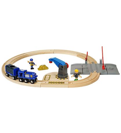 BRIO World Schienen - 17 Teile - Goldtransportset 33812