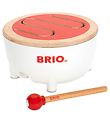 BRIO Toddler Drum - Red/White 30181 BRIO Toddler Drum - Red/White 30181