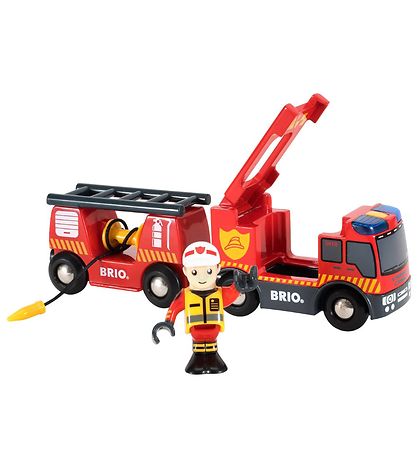 BRIO Brannbil - Rød 33811