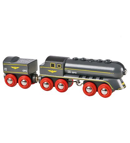 Train à grande vitesse BRIO - 18,9 cm - Bullet Train - Gris Char Train à grande vitesse BRIO - 18,9 cm - Bullet Train - Gris Char