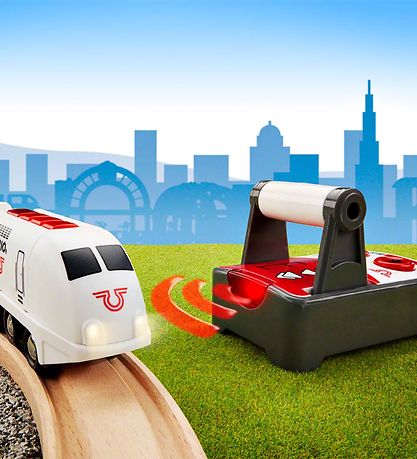 BRIO Remote Control Passenger Train - 28.8 cm - White 33510