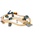 BRIO Train- And Roasway Pilot set - 32 Parts - Grey/Wood 33210 BRIO Train- And Roasway Pilot set - 32 Parts - Grey/Wood 33210