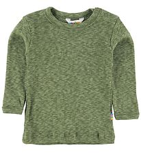 Joha Long Sleeve Top - Melange Green Joha Long Sleeve Top - Melange Green