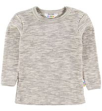 Joha Long sleeve Top - Melange Grey Joha Long sleeve Top - Melange Grey