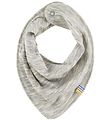 Bavoir Bandana Joha - Laine/Coton - Bleu Chiné Bavoir Bandana Joha - Laine/Coton - Bleu Chiné