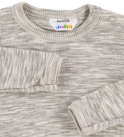 Joha Body l/s - Melange Grey Joha Body l/s - Melange Grey