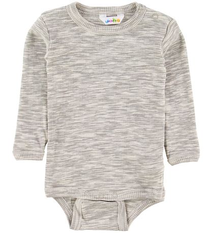 Joha Body l/s - Melange Grey Joha Body l/s - Melange Grey
