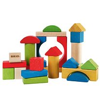 BRIO Kleinkind Klötze - 25 Teile - Holz - Mehrfarbig 30114 BRIO Kleinkind Klötze - 25 Teile - Holz - Mehrfarbig 30114