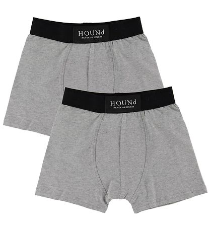 Hound Boxers - 2-pack - Grey Mix Hound Boxers - 2-pack - Grey Mix