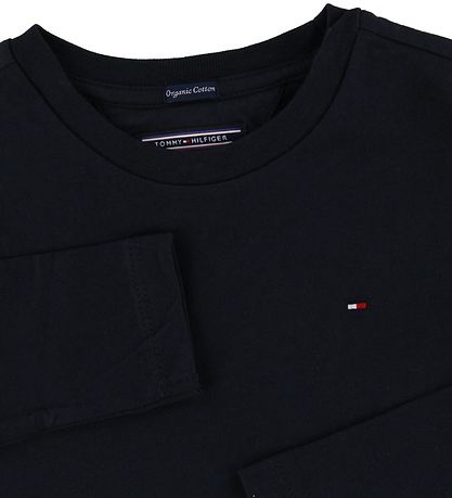 Tommy Hilfiger Long Sleeve Top - Basic - Sky Captain