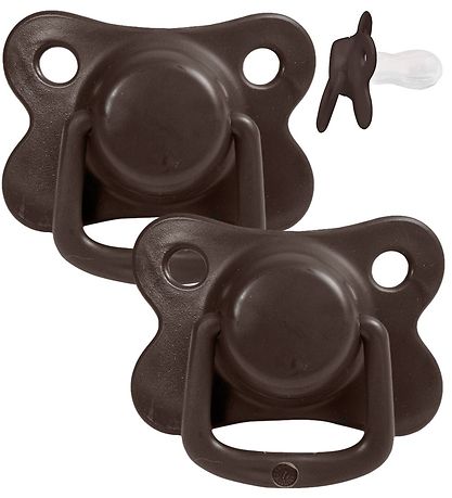 Filibabba Schnuller - 2er-Pack - Chocolate Filibabba Schnuller - 2er-Pack - Chocolate