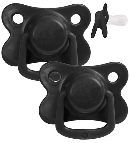Filibabba Pacifiers - 2-Pack - Black Filibabba Pacifiers - 2-Pack - Black