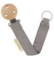 Filibabba Pacifier Clip - M desert grey Filibabba Pacifier Clip - M desert grey