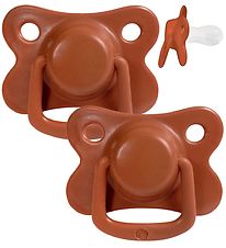 Filibabba Pacifiers - 2-Pack - Rust Filibabba Pacifiers - 2-Pack - Rust