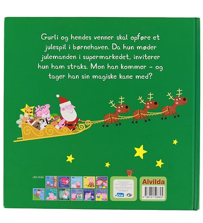 Alvilda Book - Peppa Pig meets Santa Claus - Danish Alvilda Book - Peppa Pig meets Santa Claus - Danish