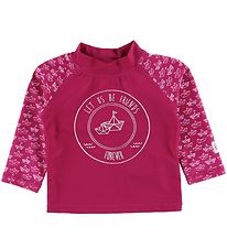 Color Kids Badtröja - Nammy - Fuchsia Ed Color Kids Badtröja - Nammy - Fuchsia Ed