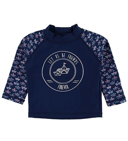 Color Kids Swim Top - Nammy - Estate Blue