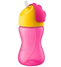 Philips Avent Sugrörsmugg - 300 ml - Rosa Philips Avent Sugrörsmugg - 300 ml - Rosa